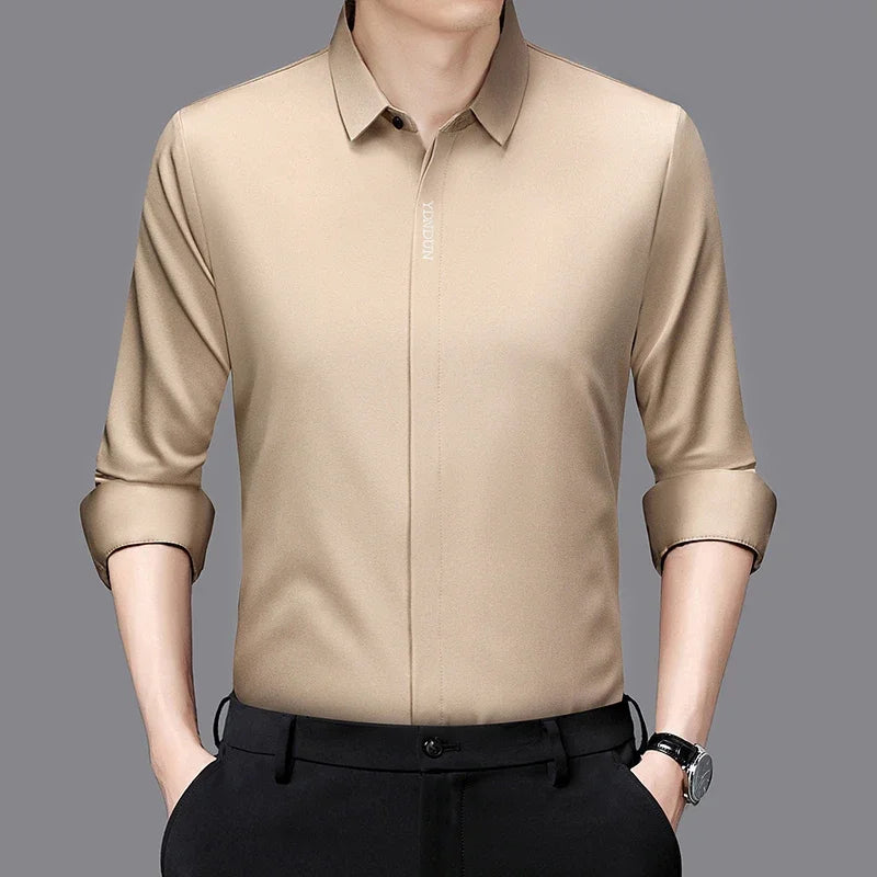 Men’s Wrinkle-Free Long Sleeve Shirt